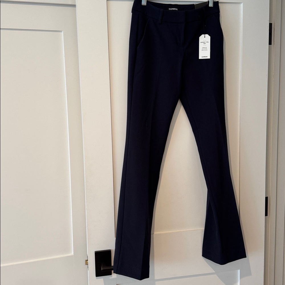 Midnight Blue Tailored Pants